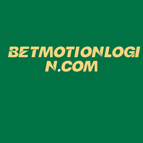 Logo da BETMOTIONLOGIN